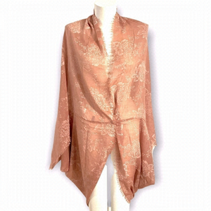 DUSTY rose kimono style cover up.